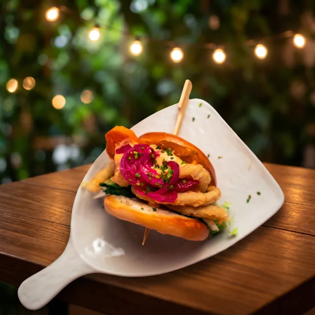 Pan bao de calamares