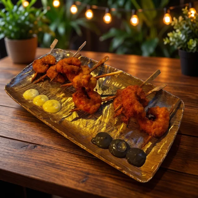 Gambón en tempura