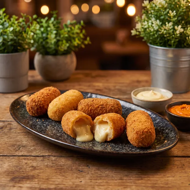 Tabla de croquetas del chef